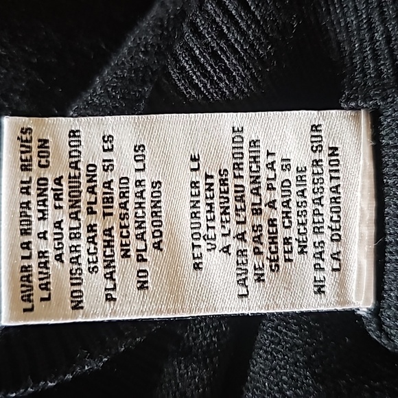 Nanette Lepore Long Sleeve Black Sweater Women's Size Small NWT - Picture 13 of 13